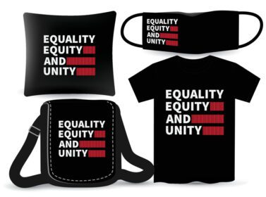دانلود طرح حروف برابری برابری و وحدت برای تی شرت و