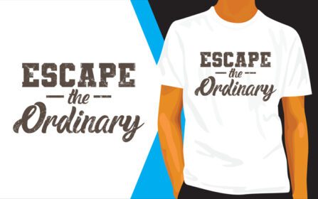 دانلود طرح حروف معمولی فرار برای تی شرت