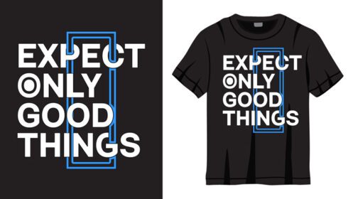 دانلود فقط چیزهای خوب طراحی حروف برای تی شرت