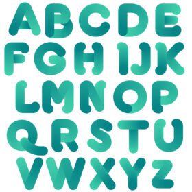 دانلود طرح حروف تایپوگرافی ایزوله با کیفیت بالا فایل eps