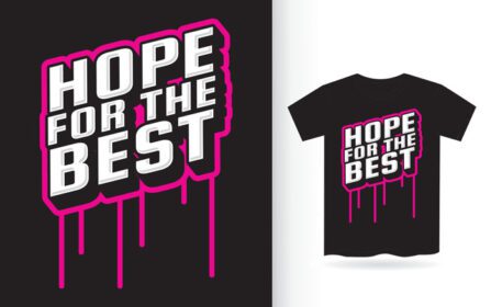 دانلود امید برای بهترین طرح حروف مدرن برای تی شرت