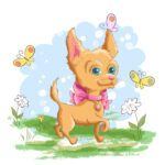 دانلود ایده گربه آبرنگ برای طراحی دستی تی شرت چاپی