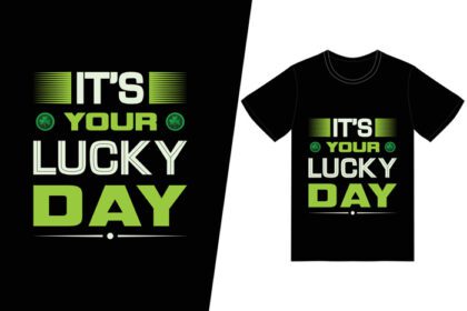تی شرت روز خوش شانس خود را دانلود کنید