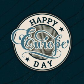 دانلود حروف روز اروپا عالی برای پوستر پس زمینه یا تصویر زمینه