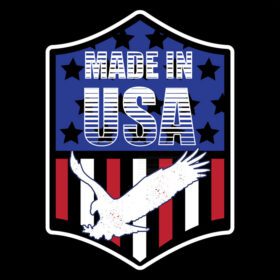 دانلود ساخت آمریکا با طرح تی شرت عقاب آمریکایی
