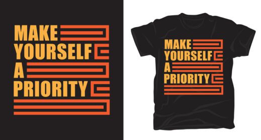 دانلود طرح تی شرت خود را با اولویت تایپوگرافی