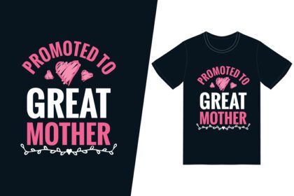 دانلود ارتقاء به طرح تی شرت مادر بزرگ روز مادر مبارک