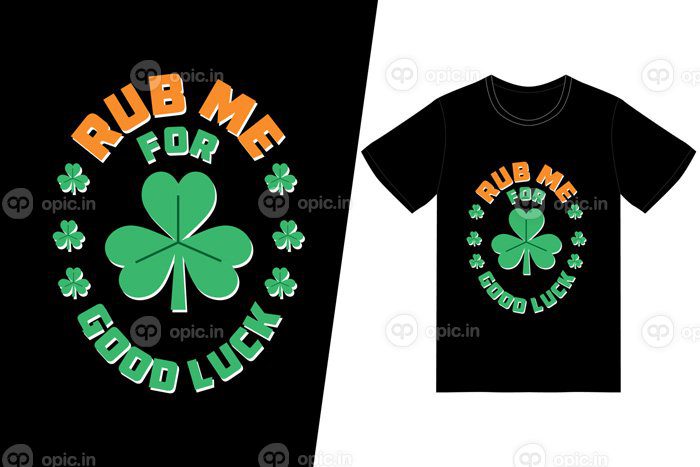 دانلود تی شرت rub me for Good luck