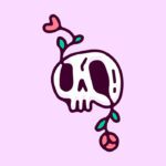 آرم بابا نوئل فضانورد خط پاپ آرت پرتره رنگارنگ