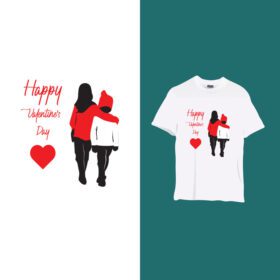 دانلود طرح تی شرت برای روز ولنتاین