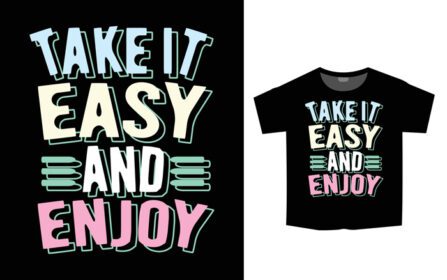 دانلود تی شرت برای چاپ طرح با شعار تایپوگرافی مدرن