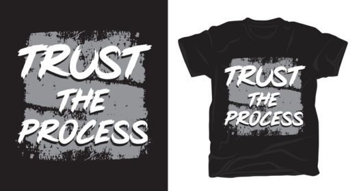 دانلود اعتماد روند تایپوگرافی براش طرح تی شرت