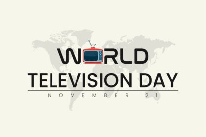 دانلود تایپوگرافی برای طراحی وکتور روز جهانی تلویزیون