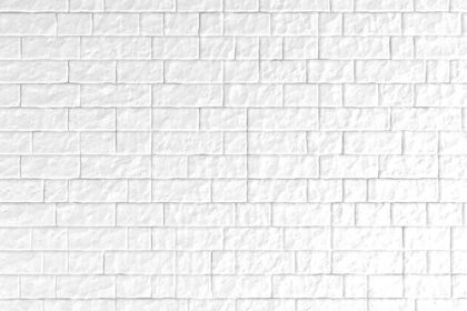 دانلود عکس تصویر سه بعدی یک دیوار آجری سفید