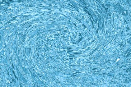 دانلود عکس انتزاعی پس زمینه چرخش امواج آبی برای مفهوم اقیانوس استخر تابستانی