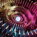 دانلود عکس پس زمینه انتزاعی والپیپر رنگارنگ vivid liquify texture