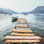 دانلود الگوی دایره ای آبی و سفید چینی ظریف از پرسلن در وکتور شبکه شش ضلعی