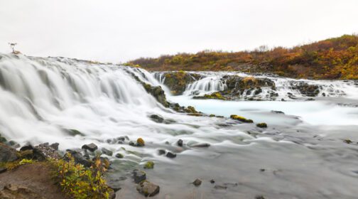 دانلود عکس آبشار buarfoss در ایسلند