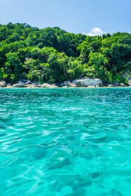 دانلود عکس طبیعت زیبای جزایر در دریای آندامان در