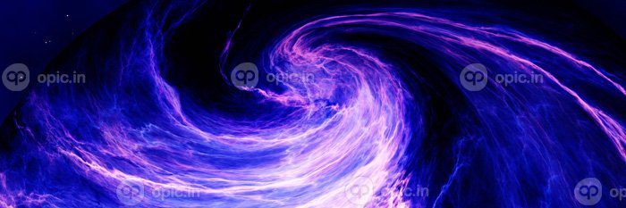 دانلود عکس کهکشان مارپیچی میله ای در حال چرخش در فضا در حال پرواز