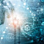 دانلود وکتور دست با گل گلدان