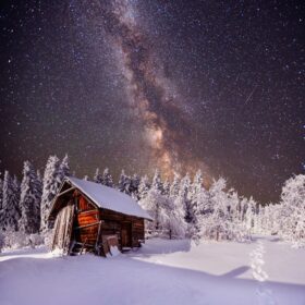 دانلود عکس منظره زمستانی فوق العاده