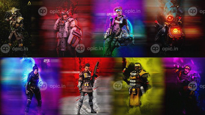 دانلود والپیپر Apex Legends Video Game Art