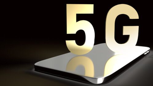 دانلود عکس طلای g در تلفن هوشمند رندر سه بعدی برای محتوای فناوری