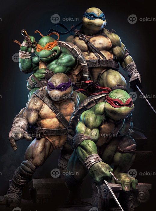 دانلود والپیپرهای هنری ArtStation Teenage Mutant Ninja Turtles Michelangelo TMNT Raphael TMNT Donatello