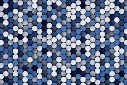دانلود عکس انتزاعی آبی تیره و سفید دیوار موزاییک کنفتی کوچک