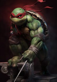 دانلود والپیپرهای هنری ArtStation Teenage Mutant Ninja Turtles Raphael TMNT