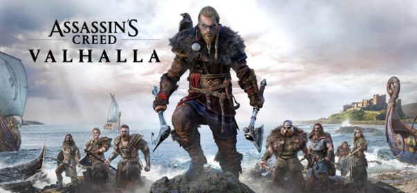 دانلود والپیپر Assassin’s Creed Valhalla بازی های ویدیویی وایکینگ بازی های ویدئویی هنر دیجیتال هنر تبر قایق فوق عریض