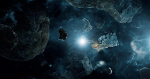 دانلود عکس شهاب سنگ ها در سیارات اعماق فضا سیارک ها در دوردست های خورشیدی