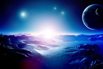 دانلود والپیپر اتمسفر آسمان جهان نور آبی لاجوردی منظره طبیعی شی نجومی پدیده جوی افق هنر لنز علم فلر فضای آرام آب برقی ستاره آبی منظره شیب دایره رویداد آسمانی تاریکی pl