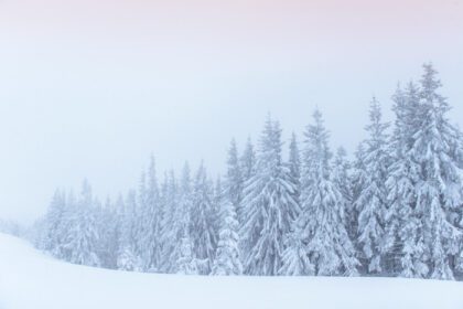 دانلود عکس منظره زمستانی فوق العاده در آستانه تعطیلات