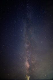 دانلود عکس ستارگان آسمان راه شیری در شب