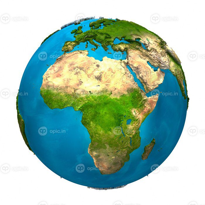 دانلود عکس سیاره زمین آفریقا
