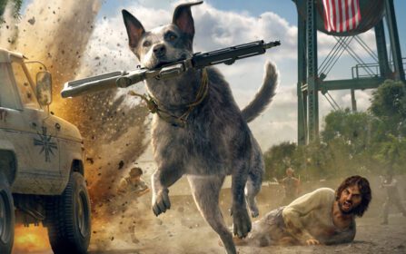دانلود والپیپر Boomer Far Cry بازی های ویدیویی سگ اسلحه شخصیت های بازی ویدیویی