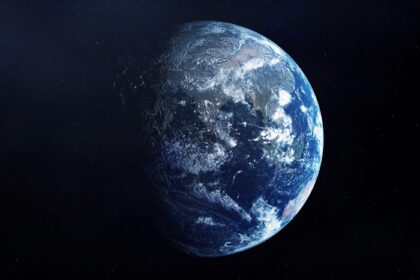 دانلود عکس واقعی سیاره زمین از فضا تصویر سه بعدی