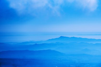 دانلود عکس چشم انداز طبیعی آسمان کوه نمای کوه آسیا