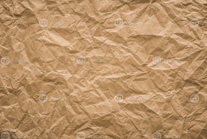 دانلود عکس پس زمینه و بافت کاغذ چروک قهوه ای