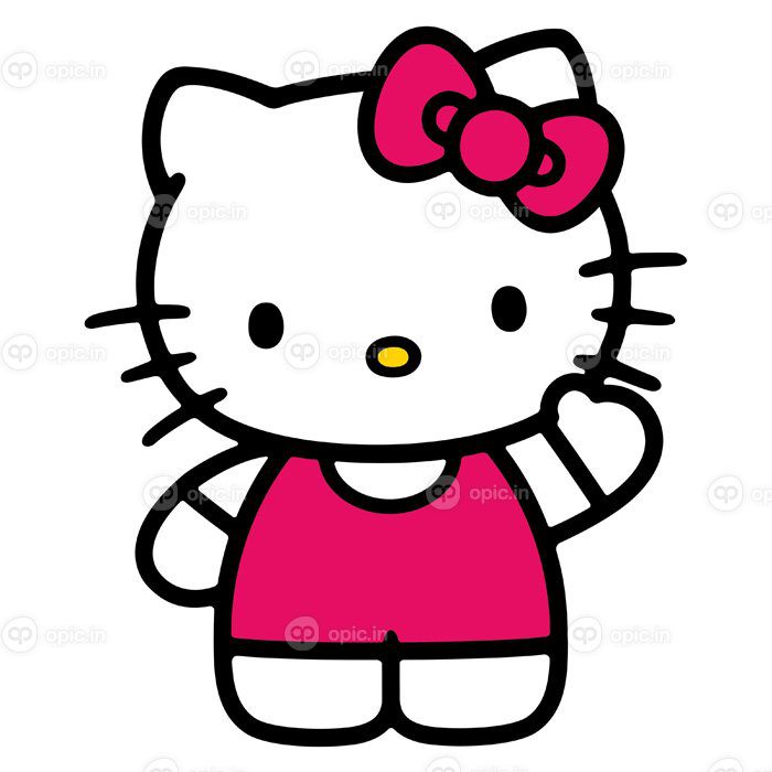 دانلود والپیپر کارتونی گربه گربه بازی کمیک دختر دختر سلام بچه گربه کیتی سفید