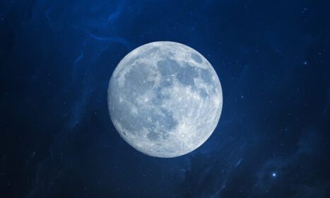 دانلود عکس ماه و اعماق فضا