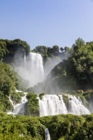 دانلود عکس آبشار مرمور در منطقه آمبریا ایتالیا آبشار شگفت انگیز