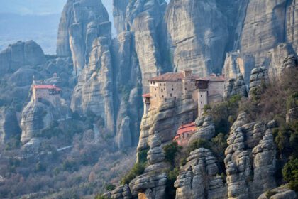 دانلود عکس صومعه های شهاب سنگ یونان