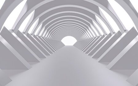 دانلود عکس معماری سفید تمیز برای سایه های خاکستری انتزاعی سفید