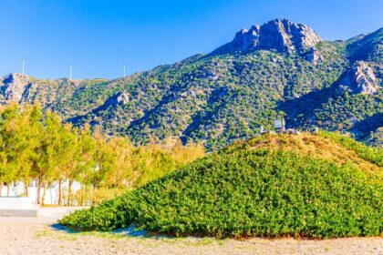 دانلود عکس oros dikaios dikeos کوه مناظر طبیعی جزیره کوس یونان