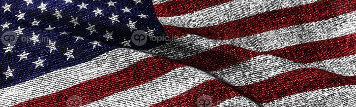 دانلود عکس نزدیک از گرانج پرچم آمریکا پرچم ایالات متحده آمریکا در اهتزاز