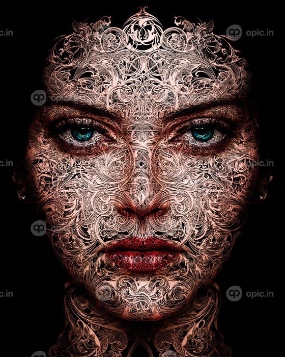 دانلود والپیپرهای Evgeny Dvoretckiy اثر هنری چهره هنر دیجیتال پرتره زنان