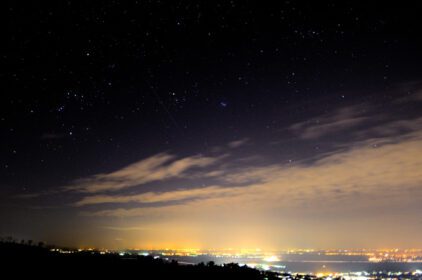 دانلود عکس آسمان پرستاره با ستاره تیرانداز